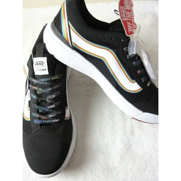 Vans Men's UltraRange Exo Pride Black True White Skate Trail shoes Sizes NIB - Picture 4 of 5